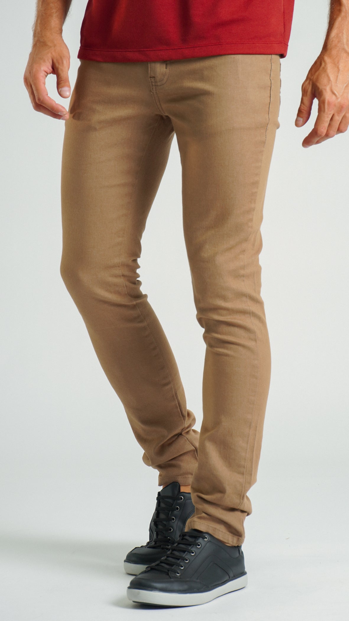 Calça Sarja Premier - Caqui