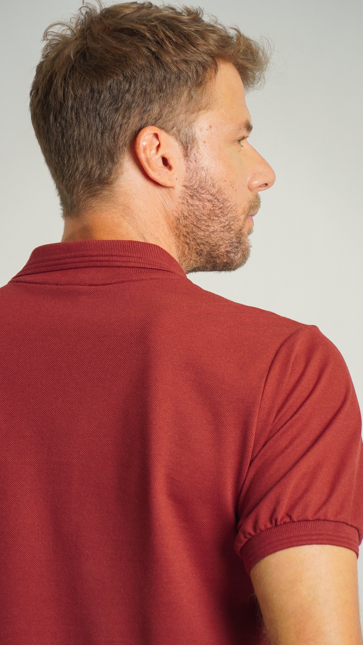 Camisa Polo Piquet - Bordô
