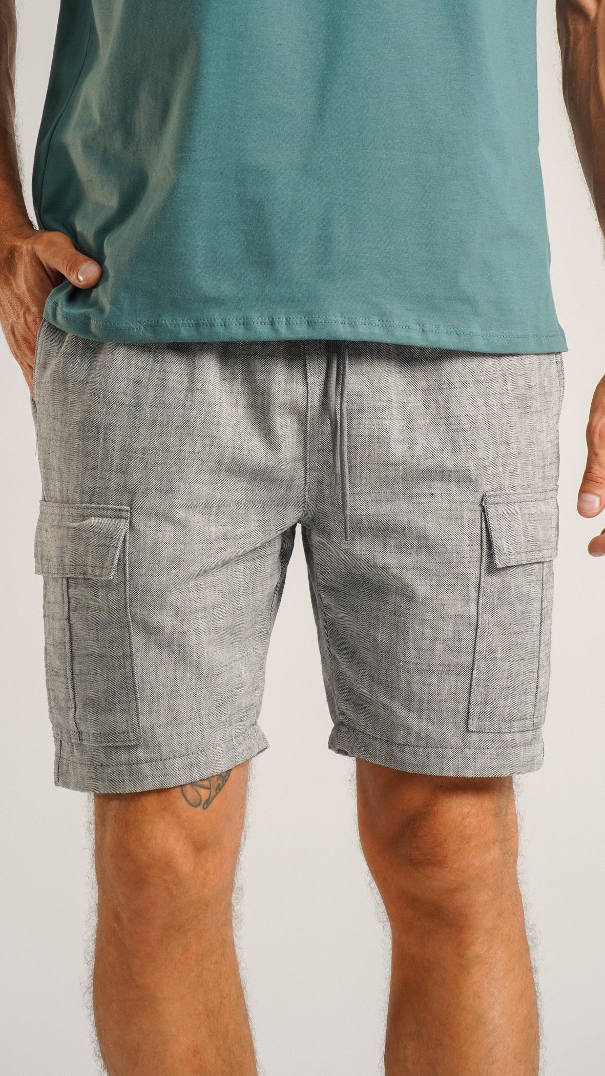 Bermuda Flamê Cargo - Grafite