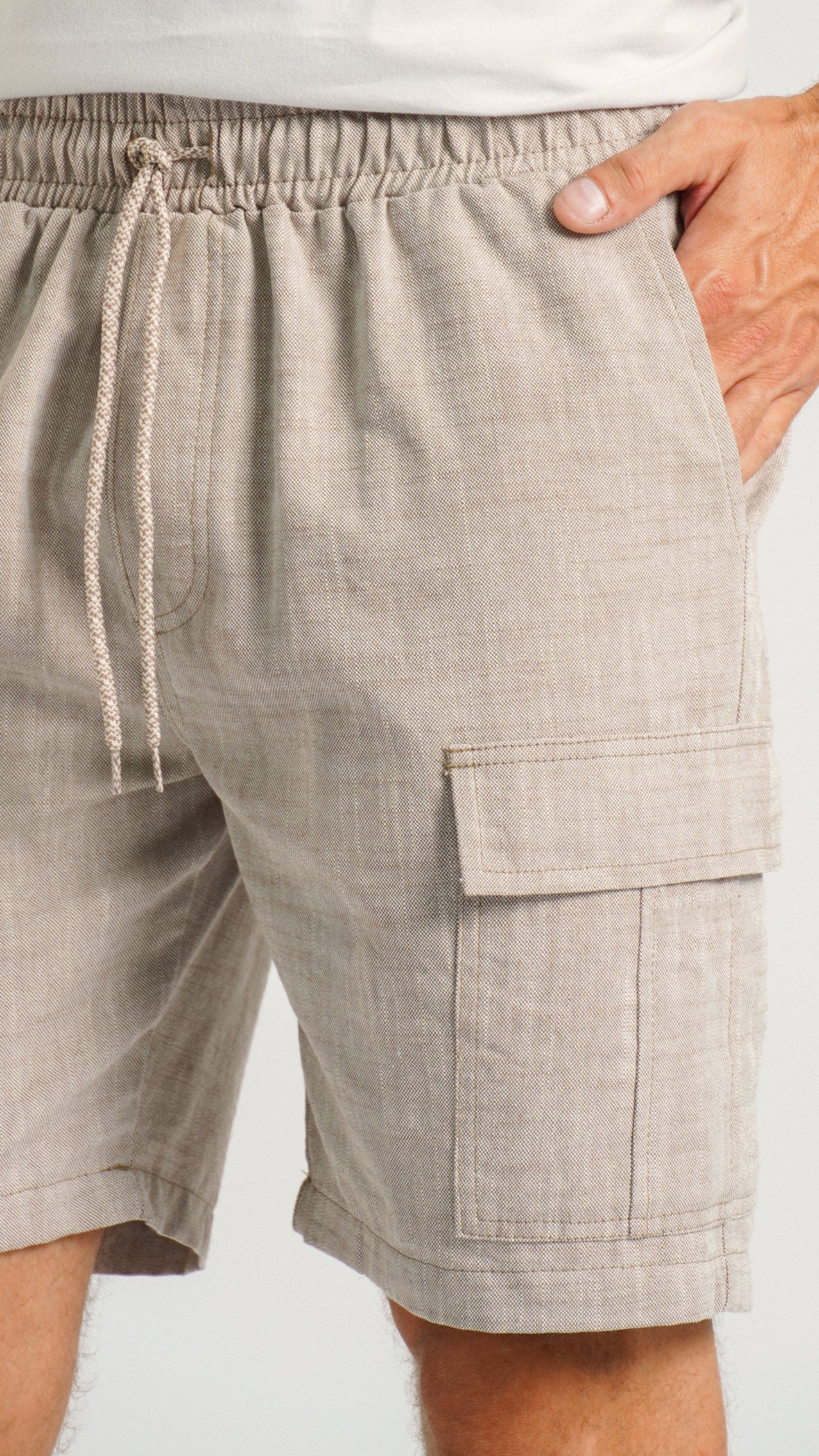 Bermuda Flamê Cargo - Caqui