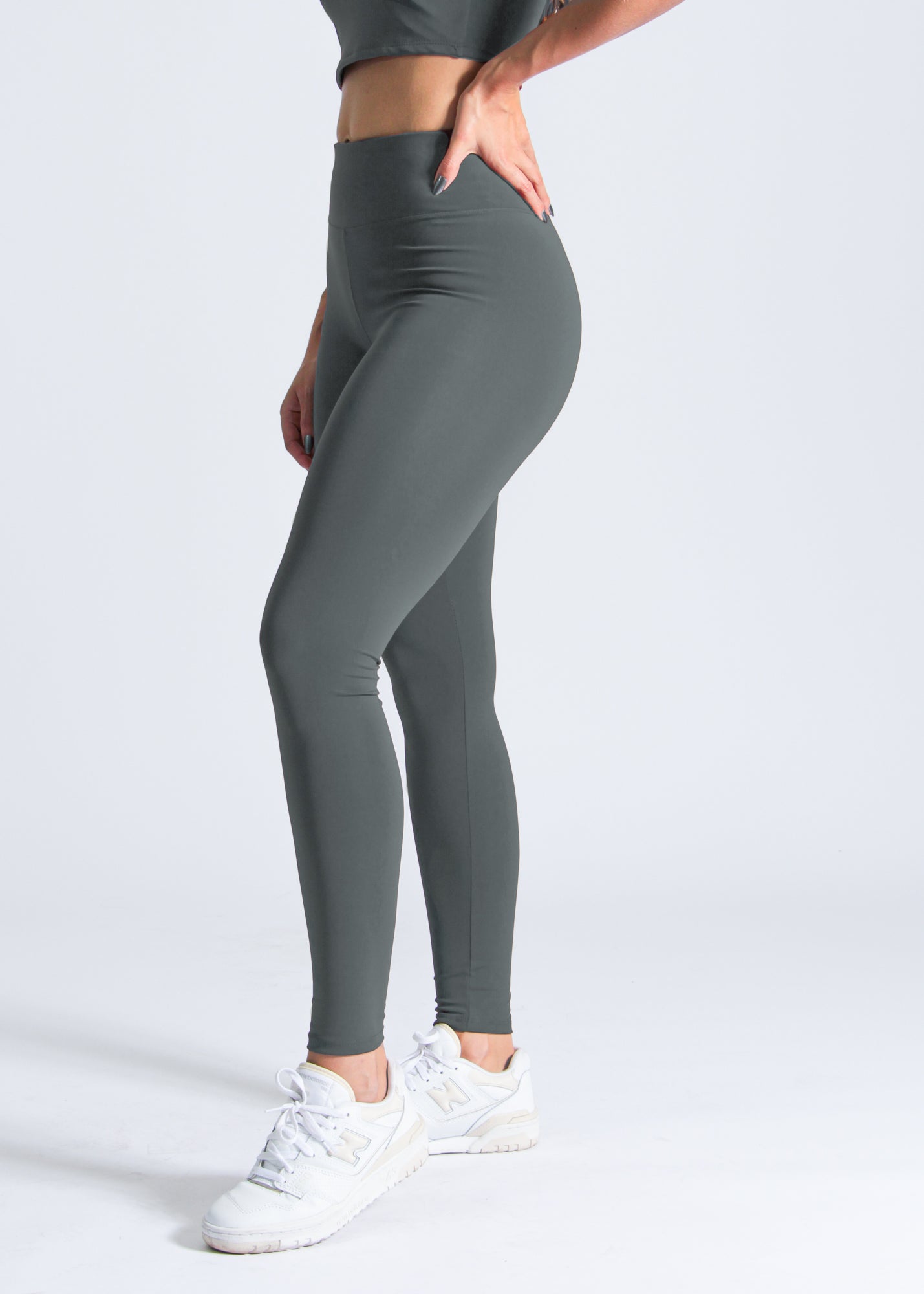 Calça Legging Fitness - Grafite