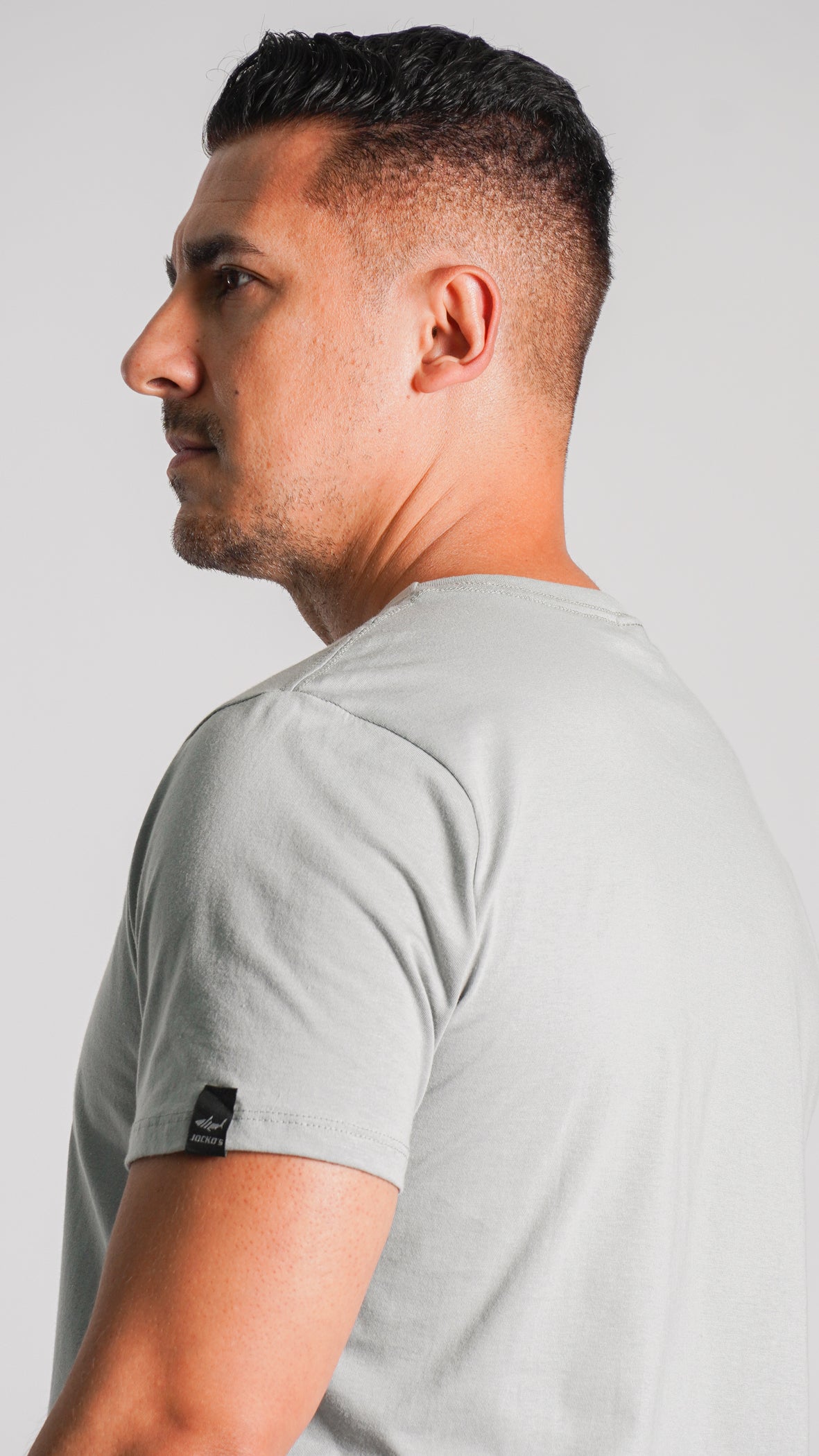 Camiseta Lisa - Cinza