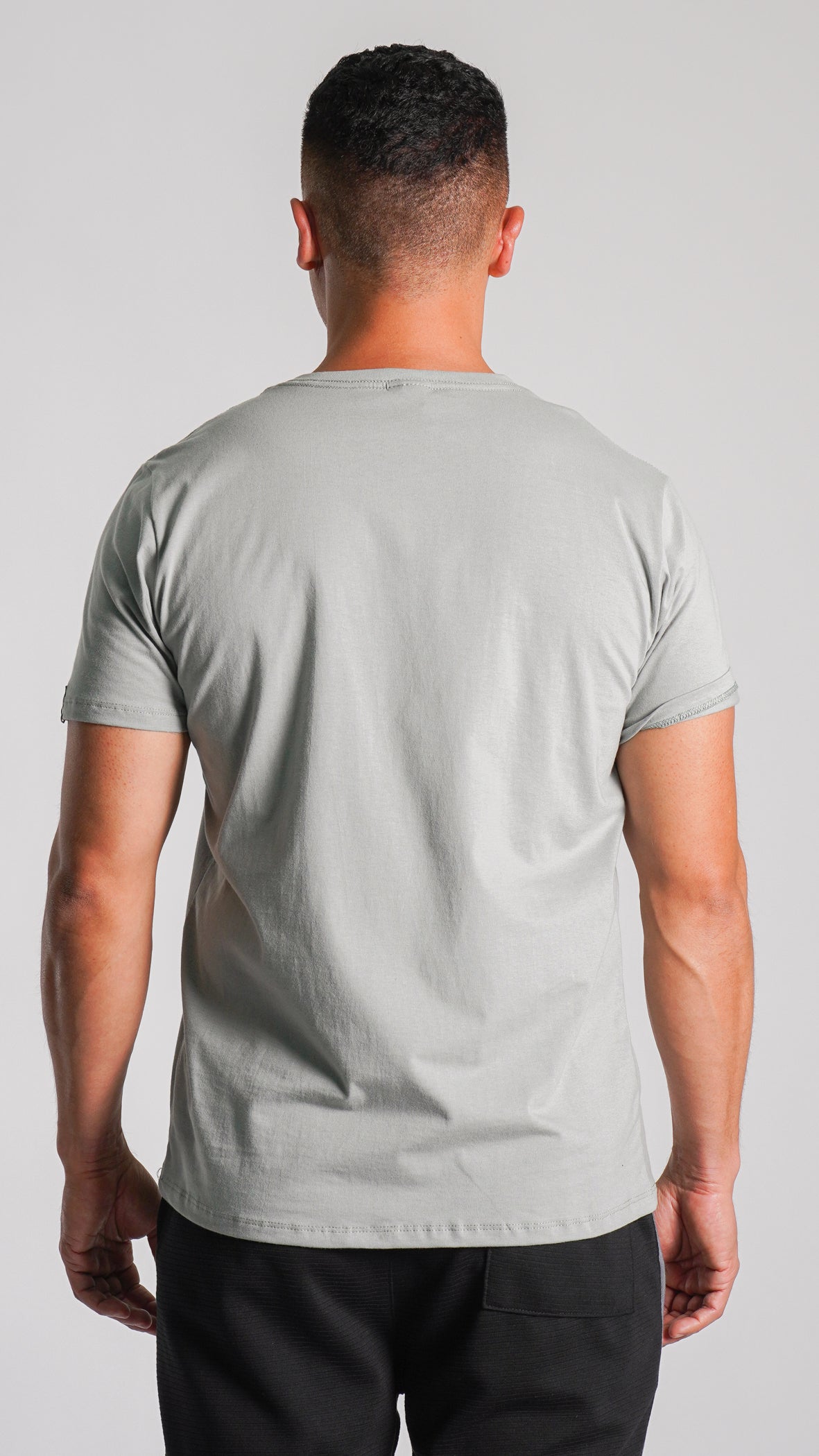 Camiseta Lisa - Cinza