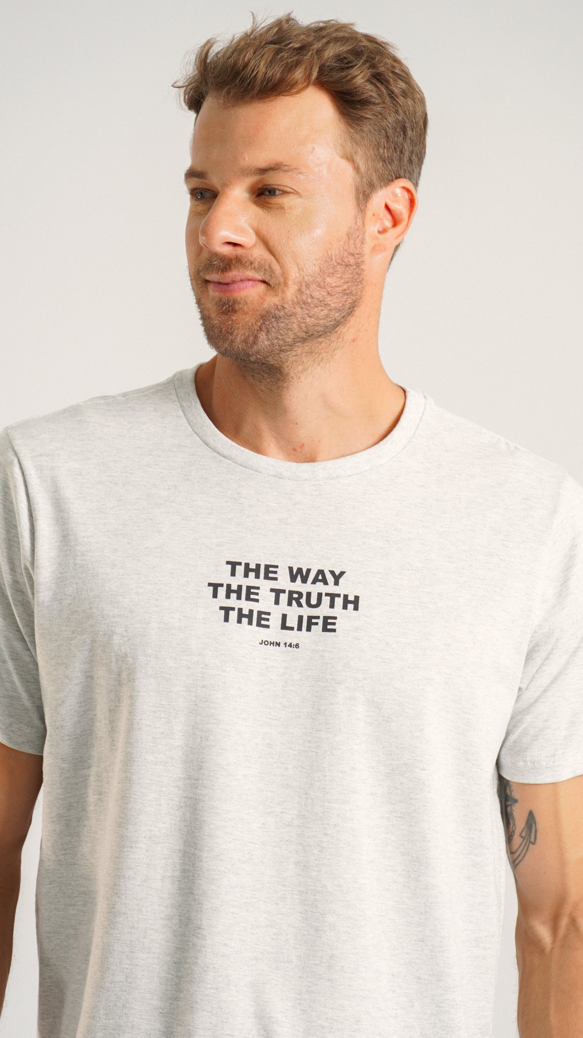 Camiseta Estampada The Truth - Cinza