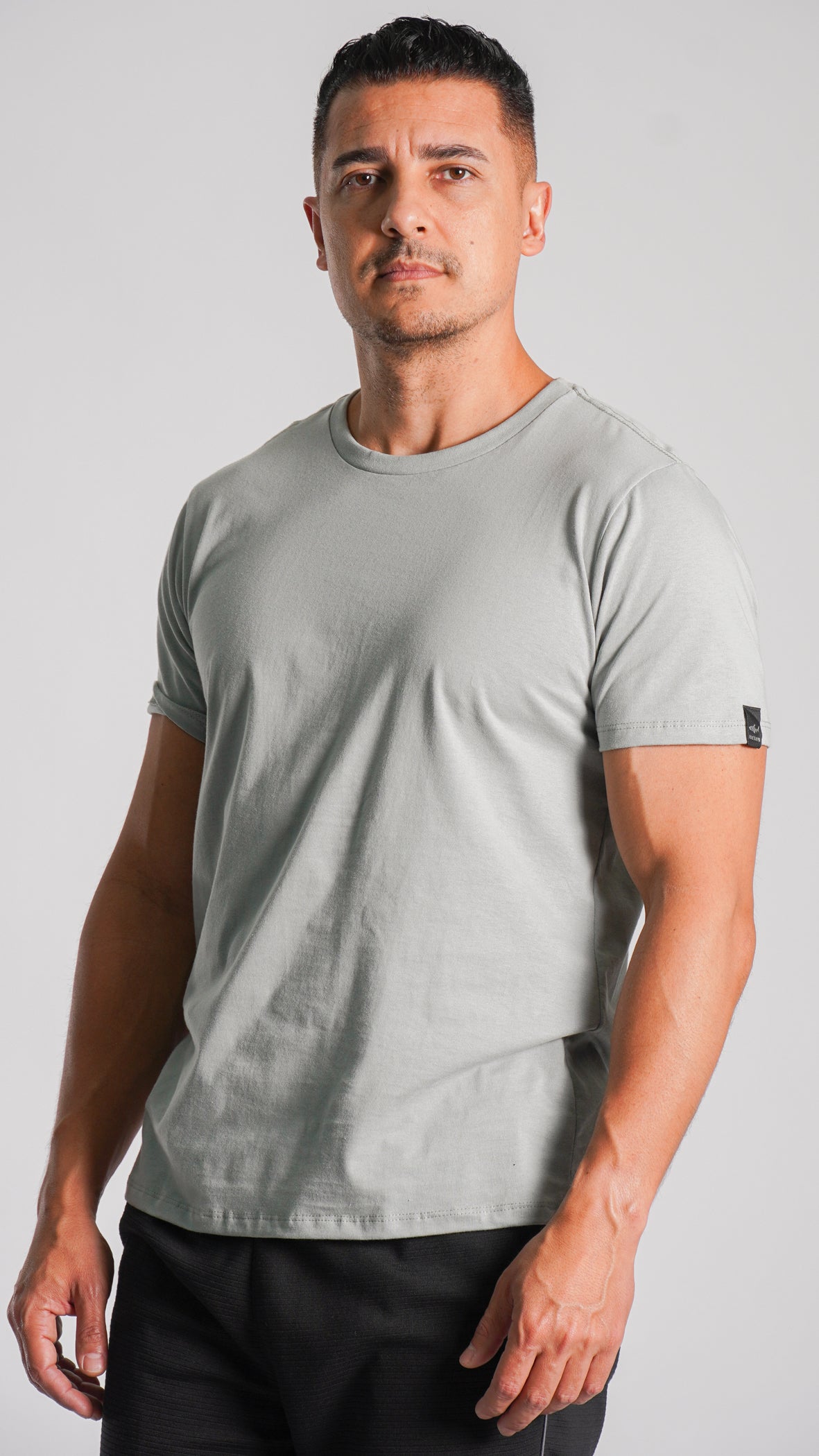 Camiseta Lisa - Cinza