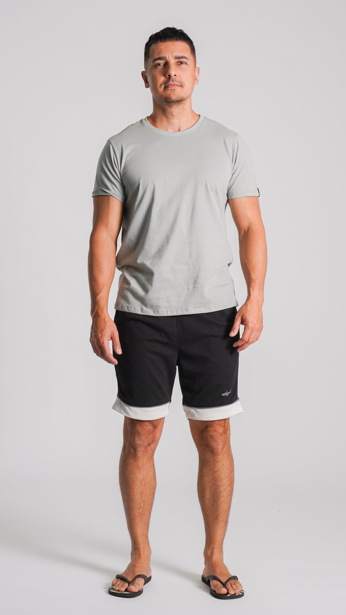 Camiseta Lisa - Cinza