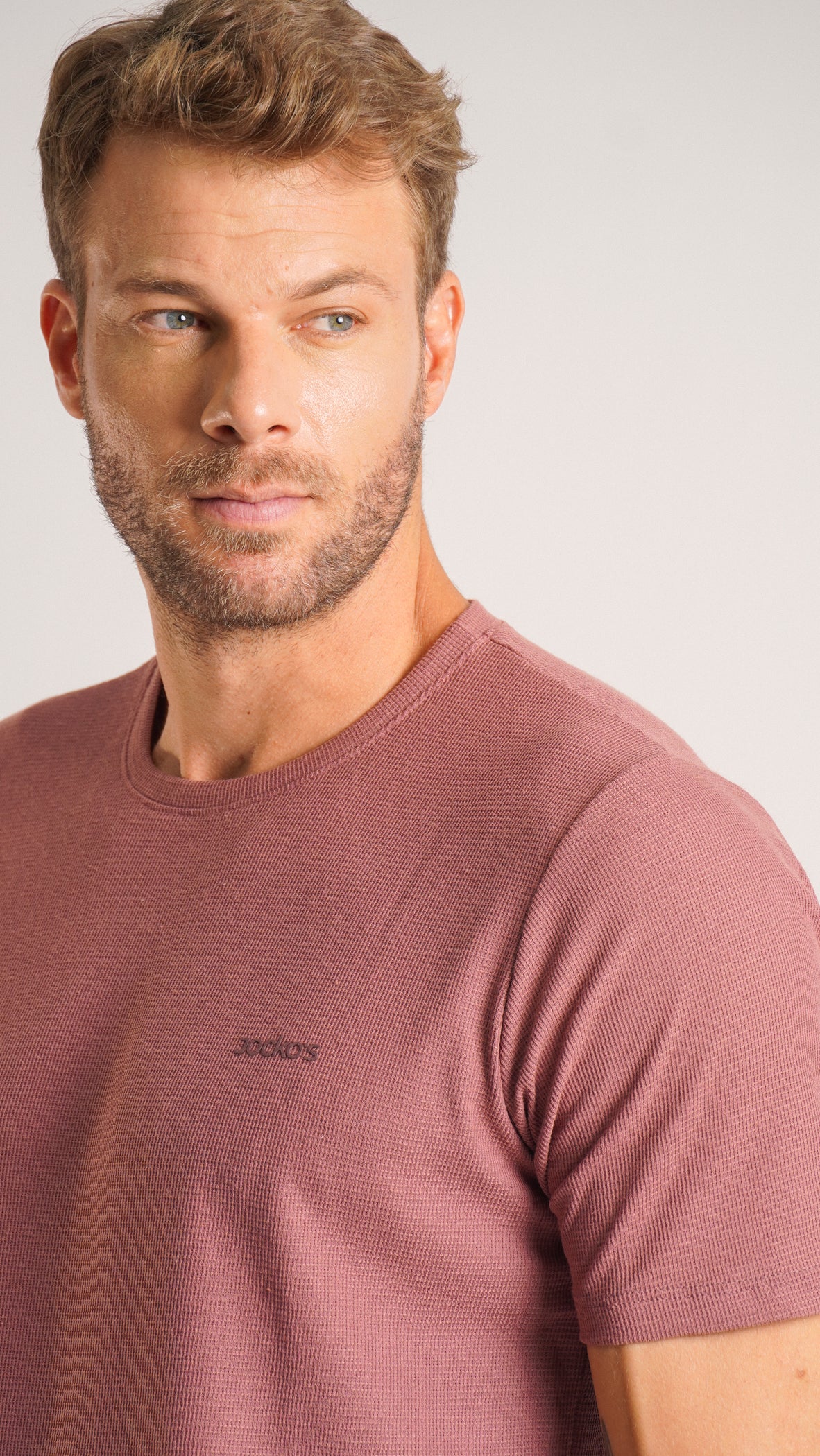 Camiseta Tricô Diamond - Rosê