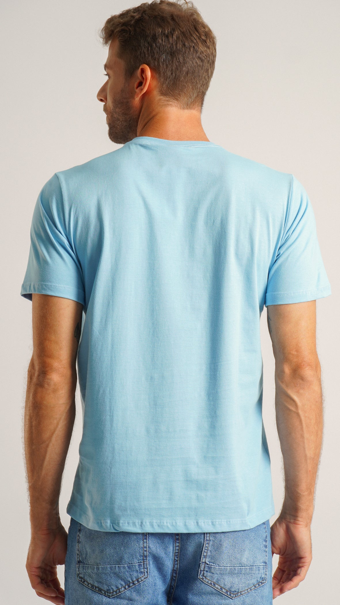 Camiseta Básica - Azul