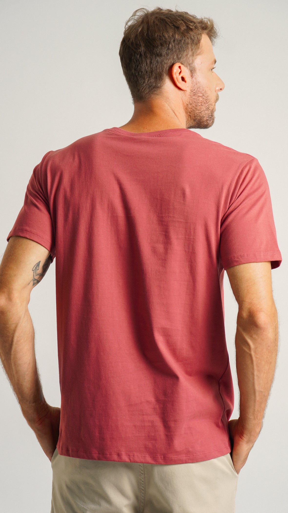 Camiseta Básica - Rosa