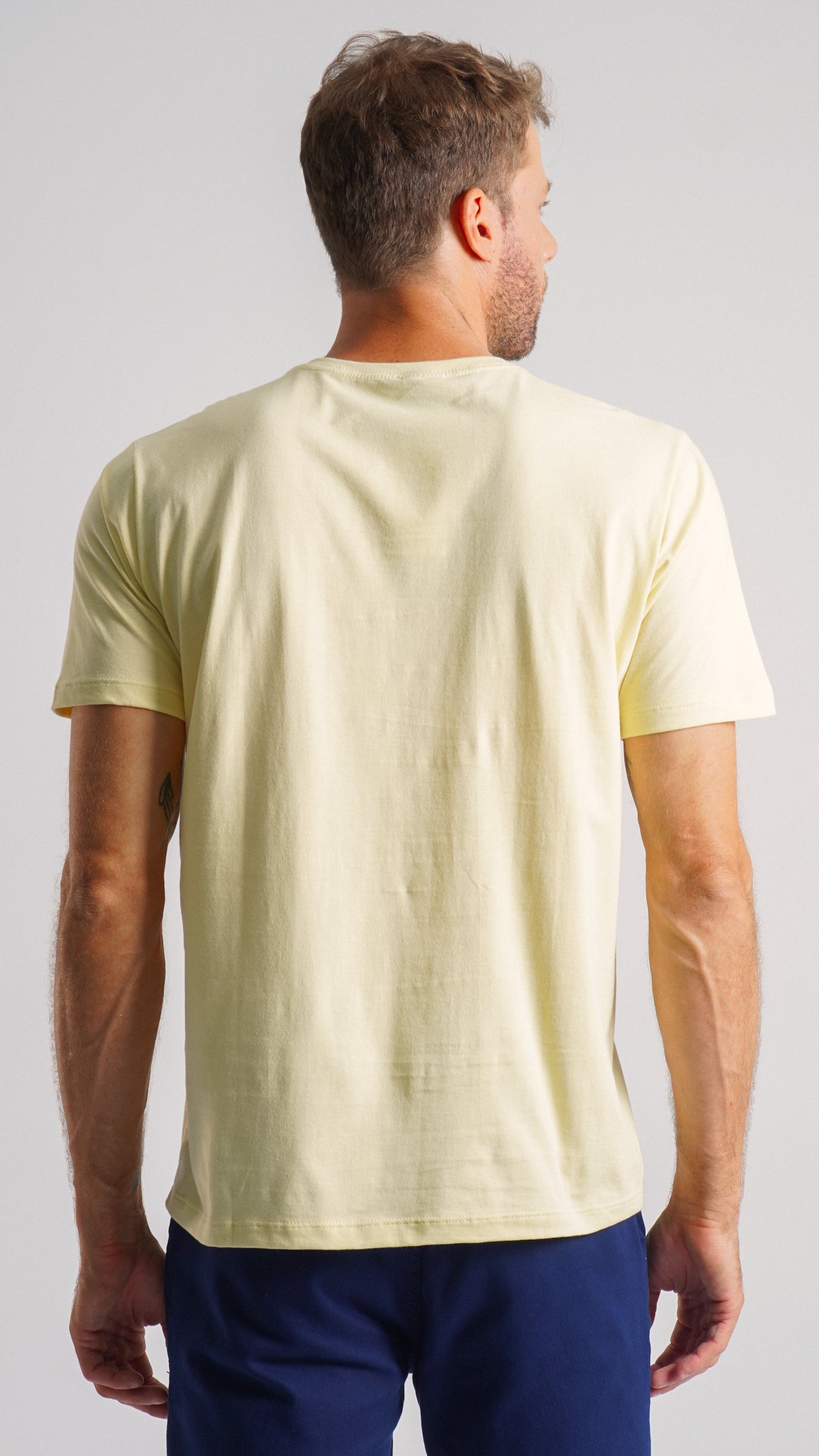 Camiseta Básica - Amarelo Bebê