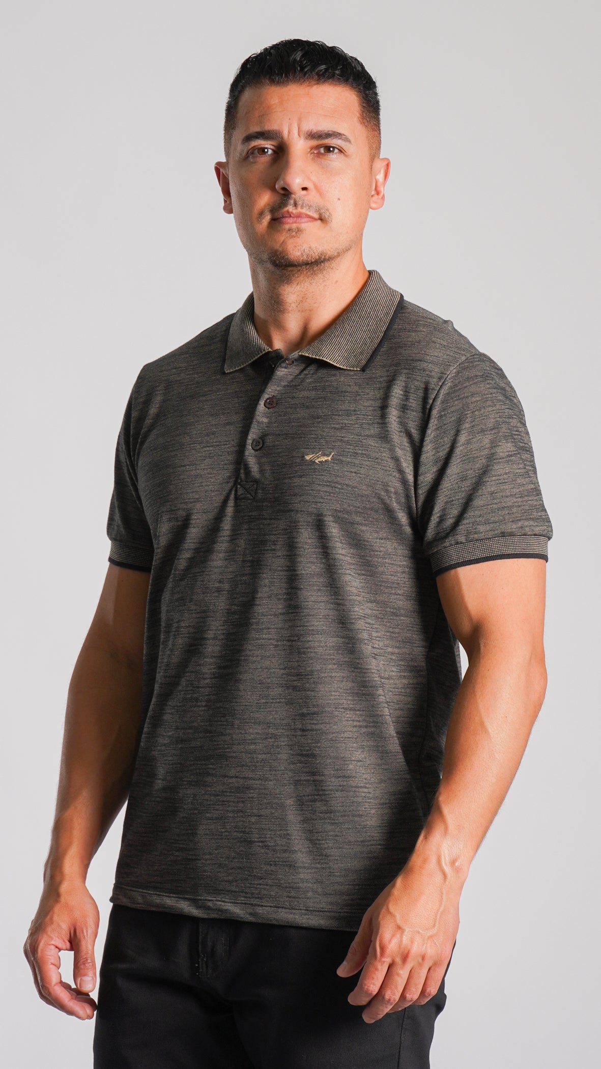 Camisa Polo Flamê - Bege