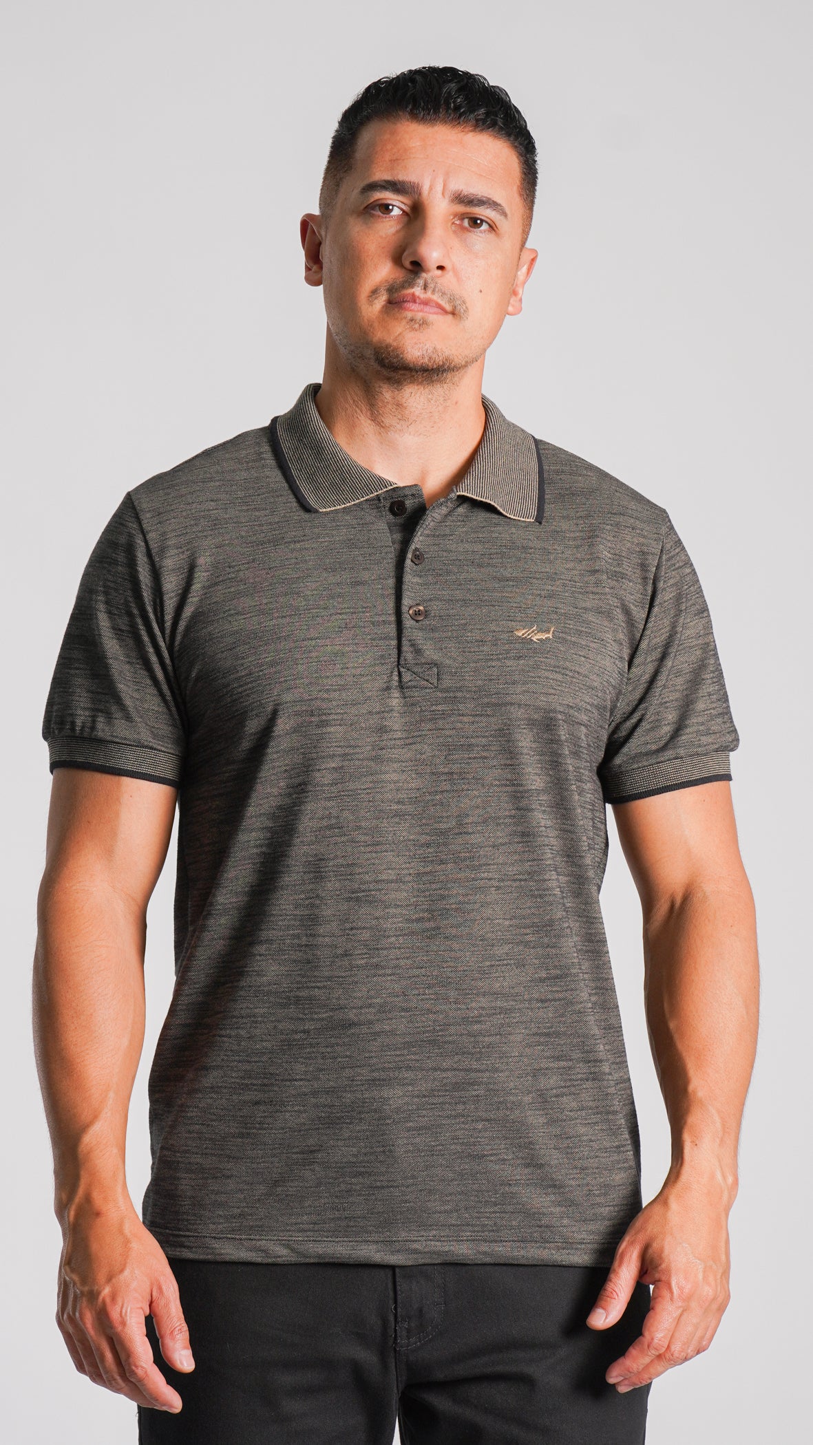 Camisa Polo Flamê - Bege
