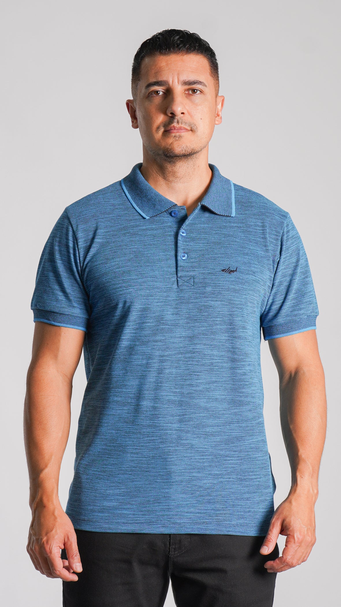 Camisa Polo Flamê - Azul