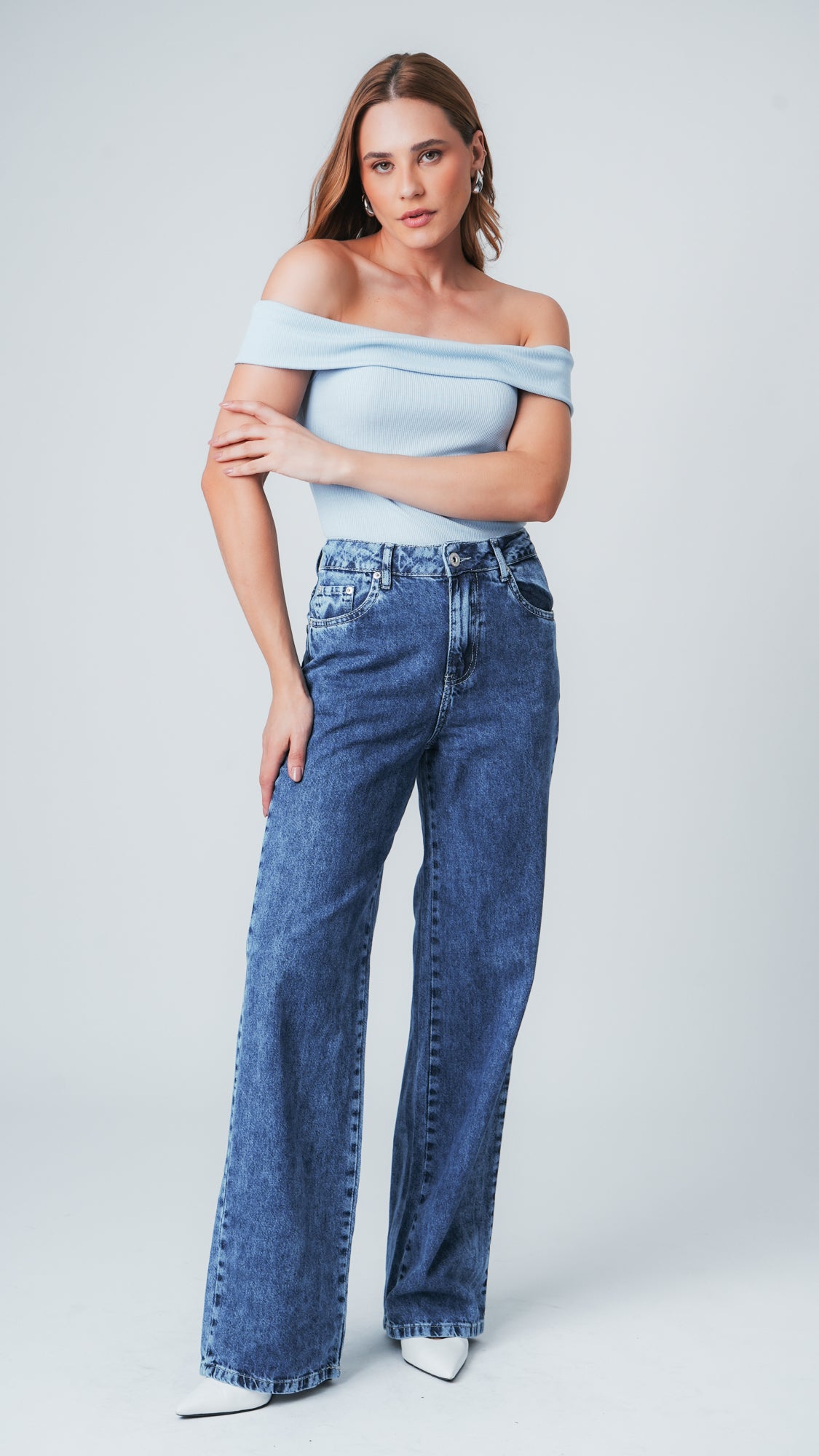 Calça Jeans - Estonada Wide Leg