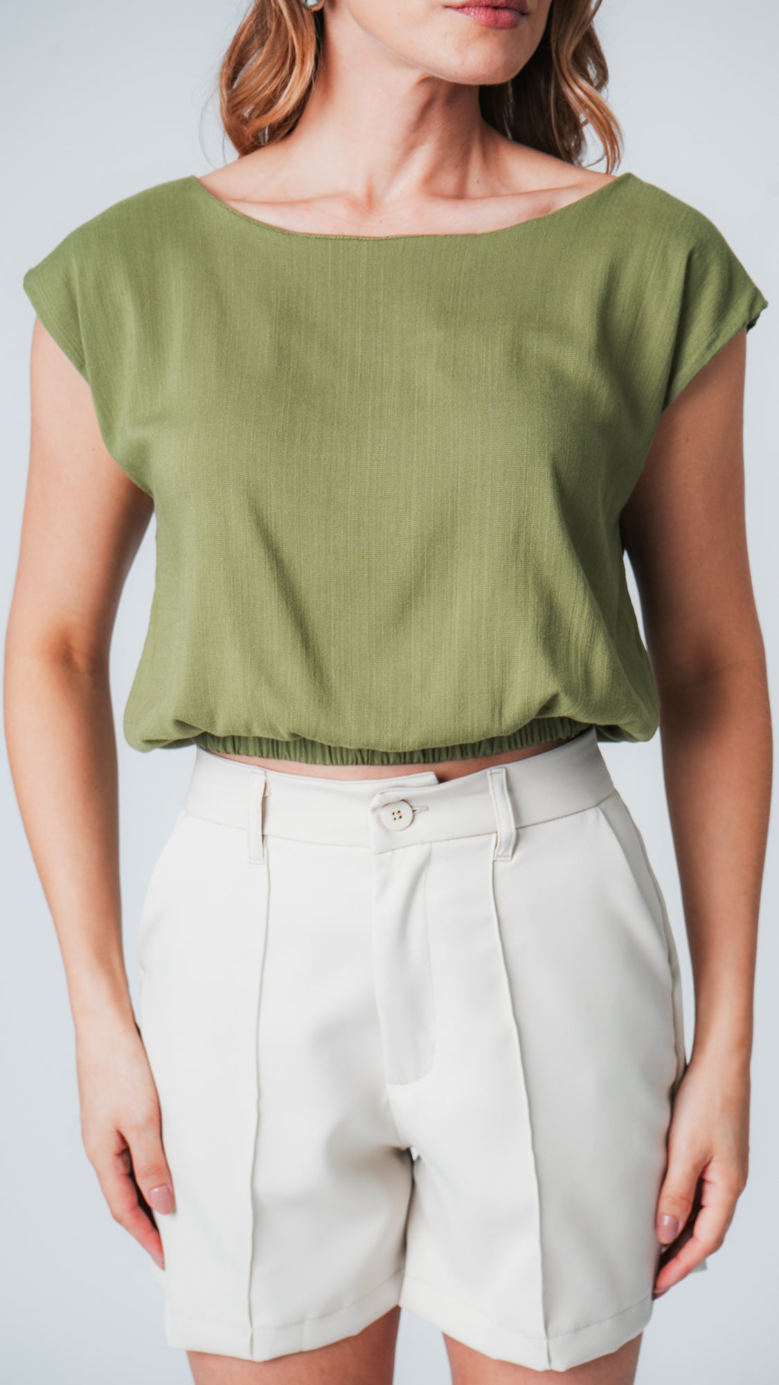 Blusa Viscose Canoa - Verde