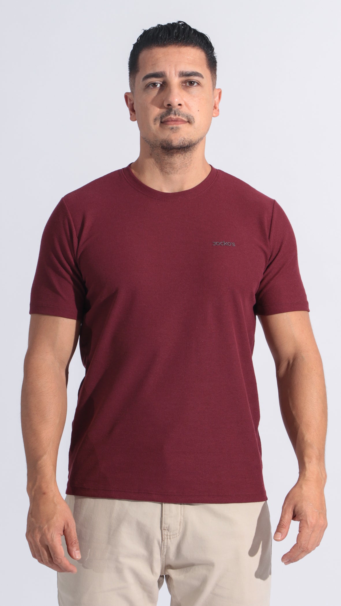 Camiseta Tricô Diamond - Bordô