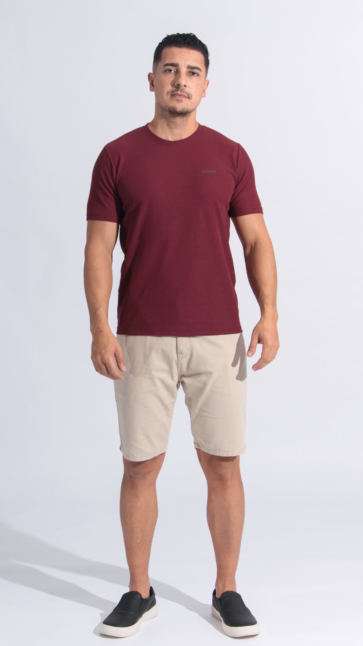 Camiseta Tricô Diamond - Bordô