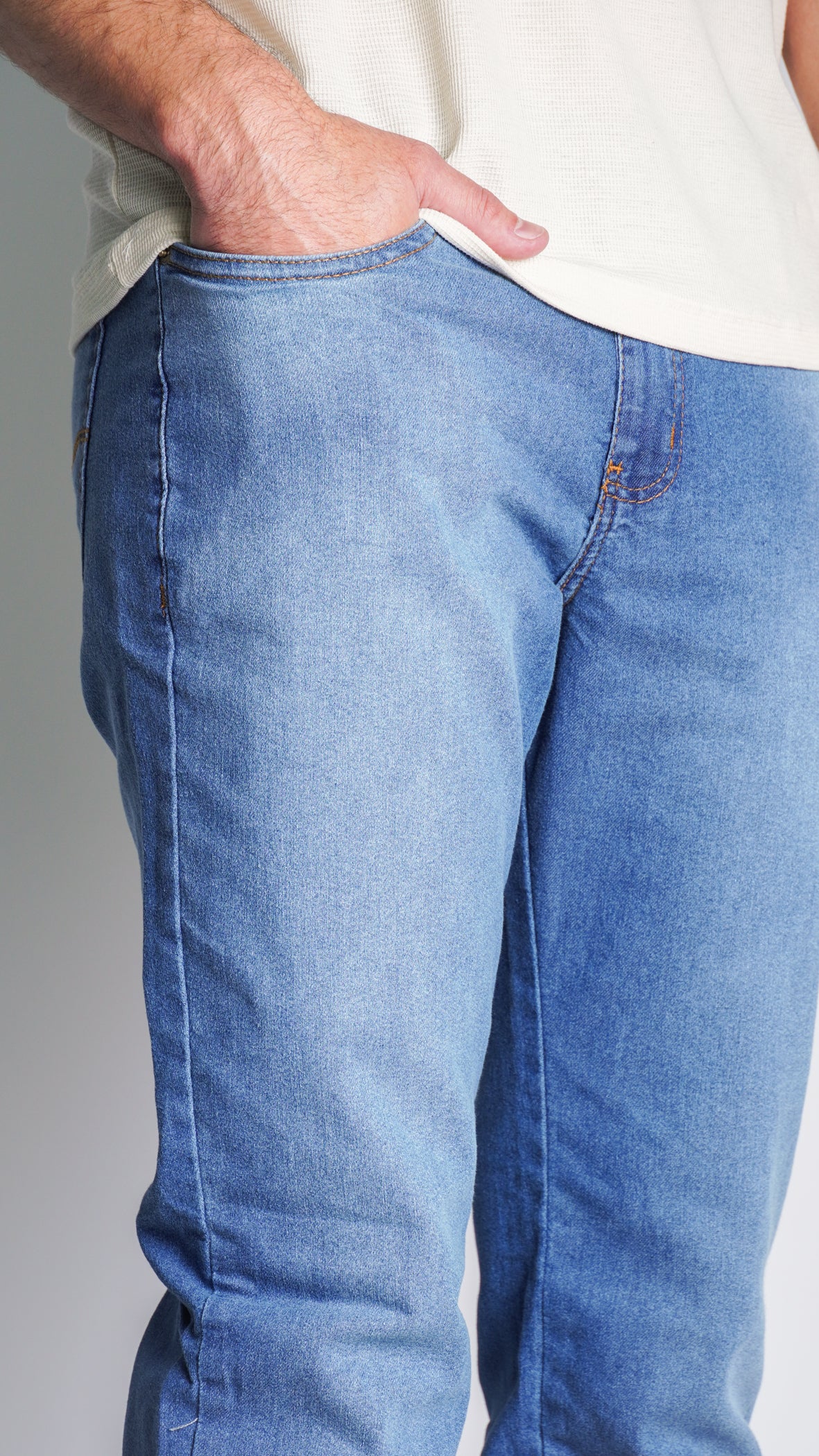 Calça Jeans - Clara Linha Caramelo