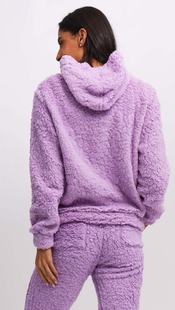 Canguru Sherpa - Roxo
