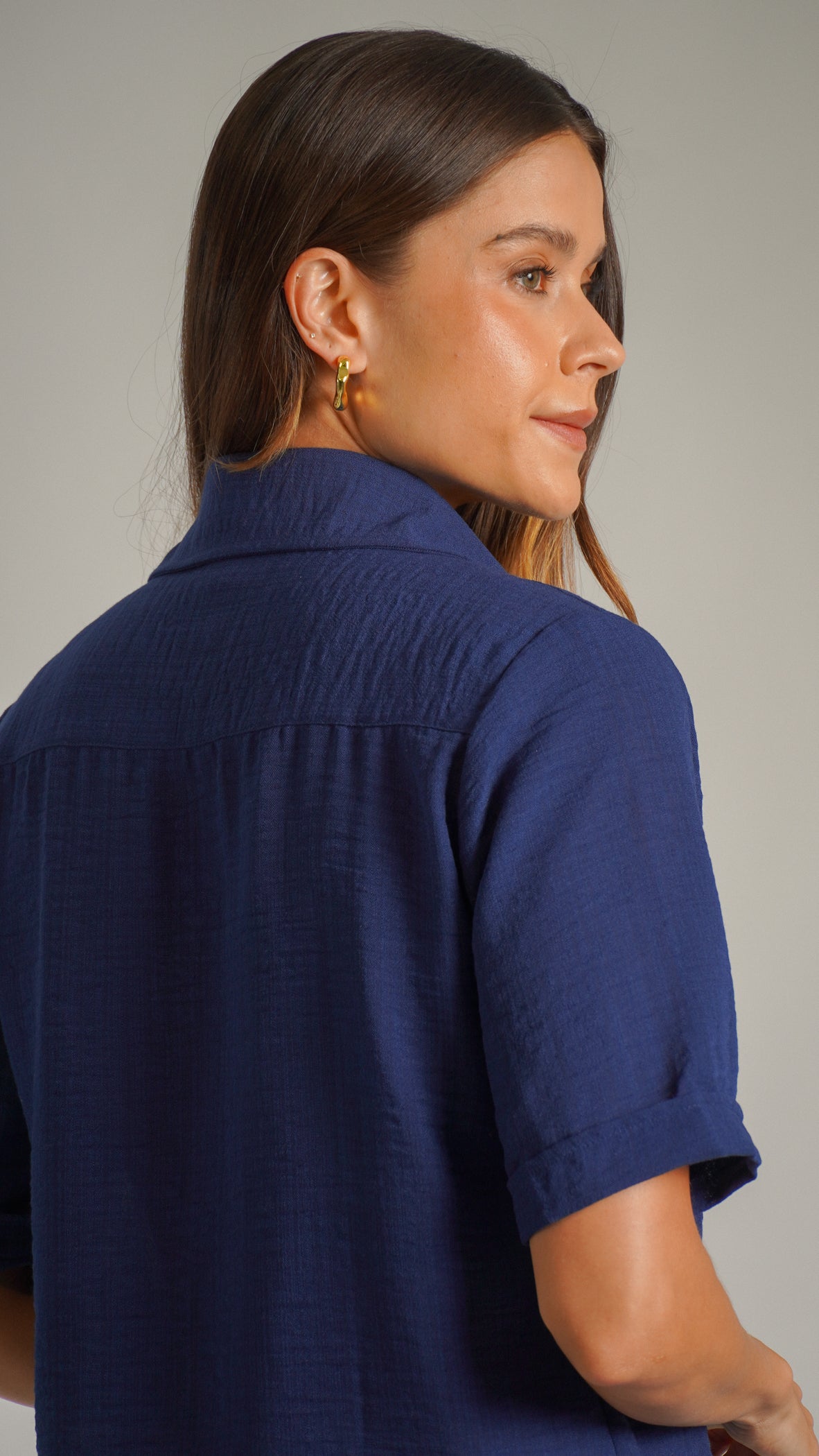 Camisa Italiana - Azul Marinho