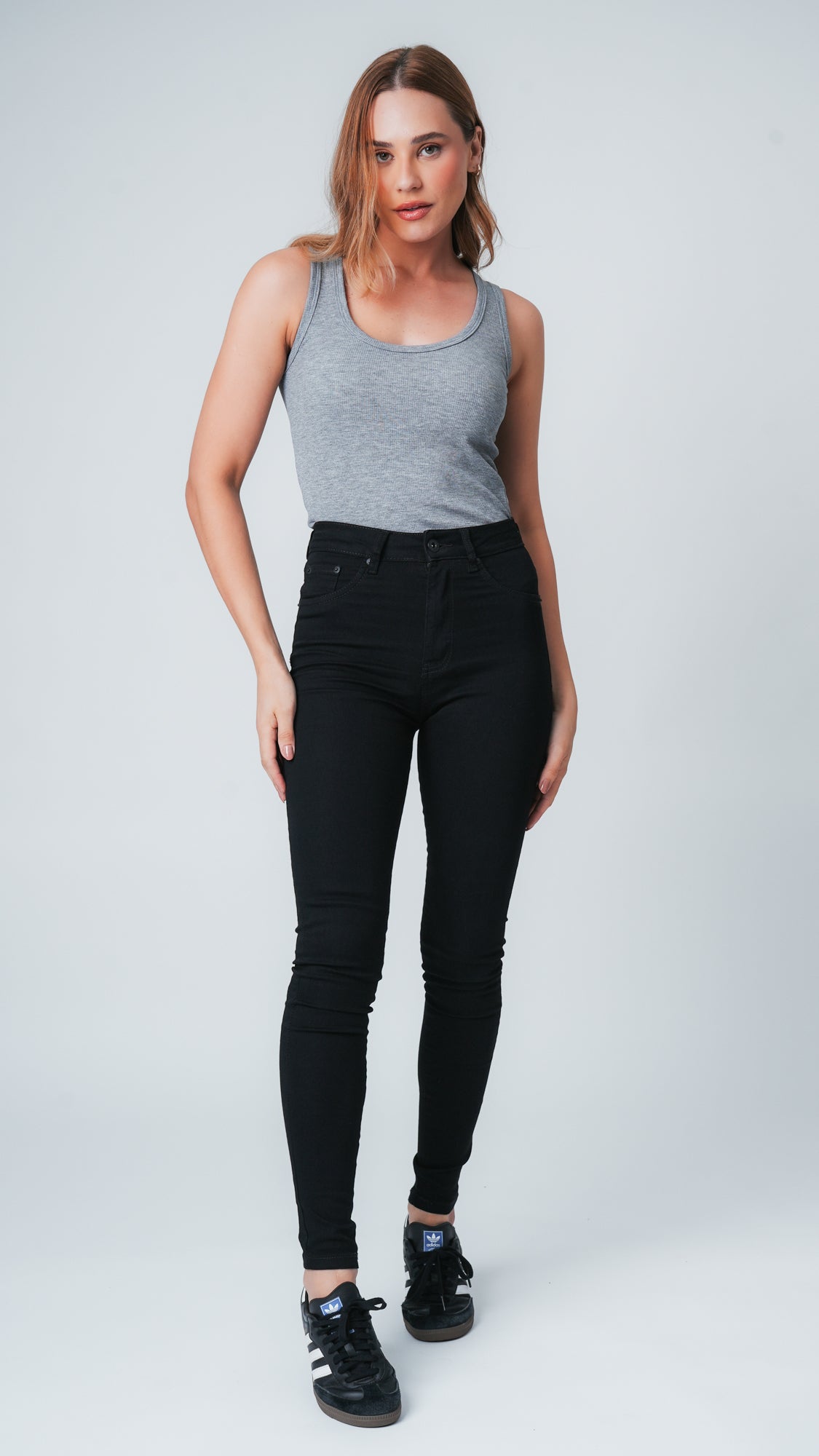Calça Jeans Skinny - Preta