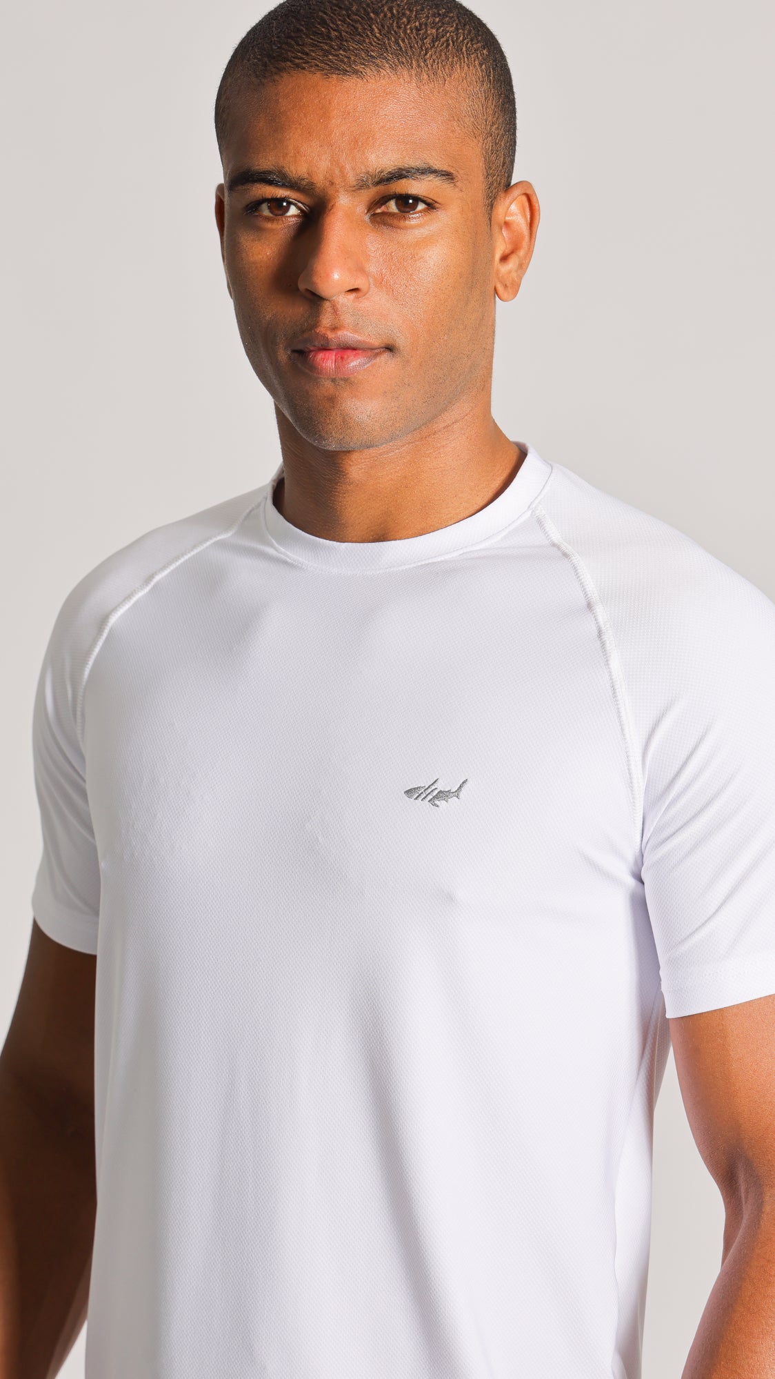 Camiseta Slim Dry Fit - Branca