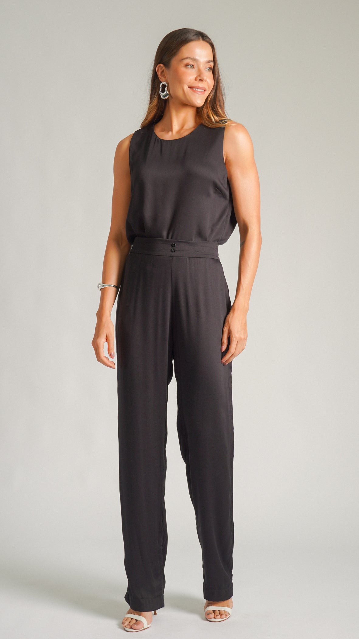 Calça Viscose - Preto