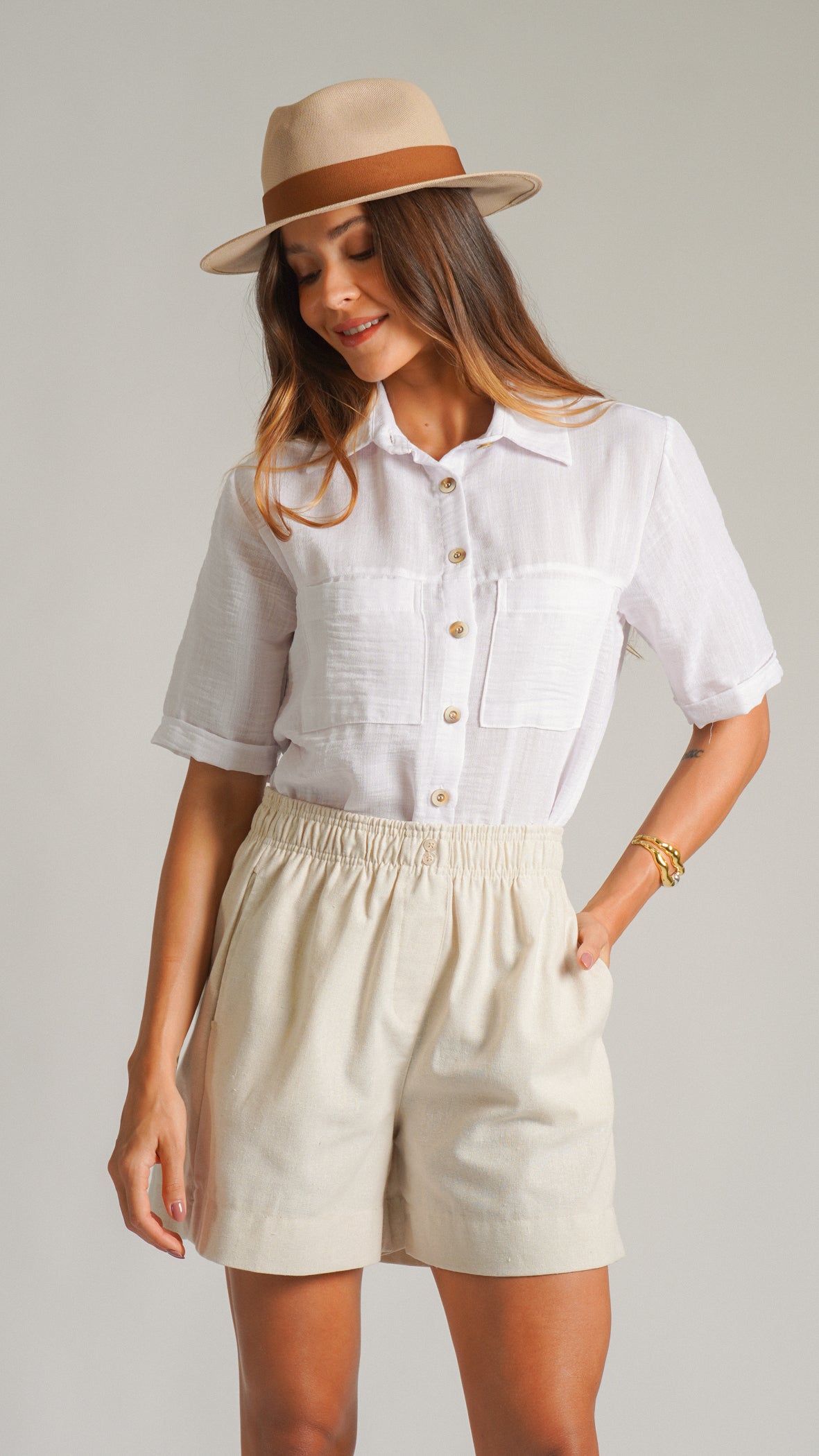 Camisa Italiana - Branca