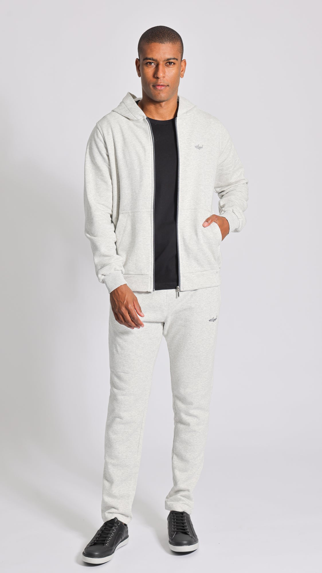 Jaqueta Moletom Premium - Cinza