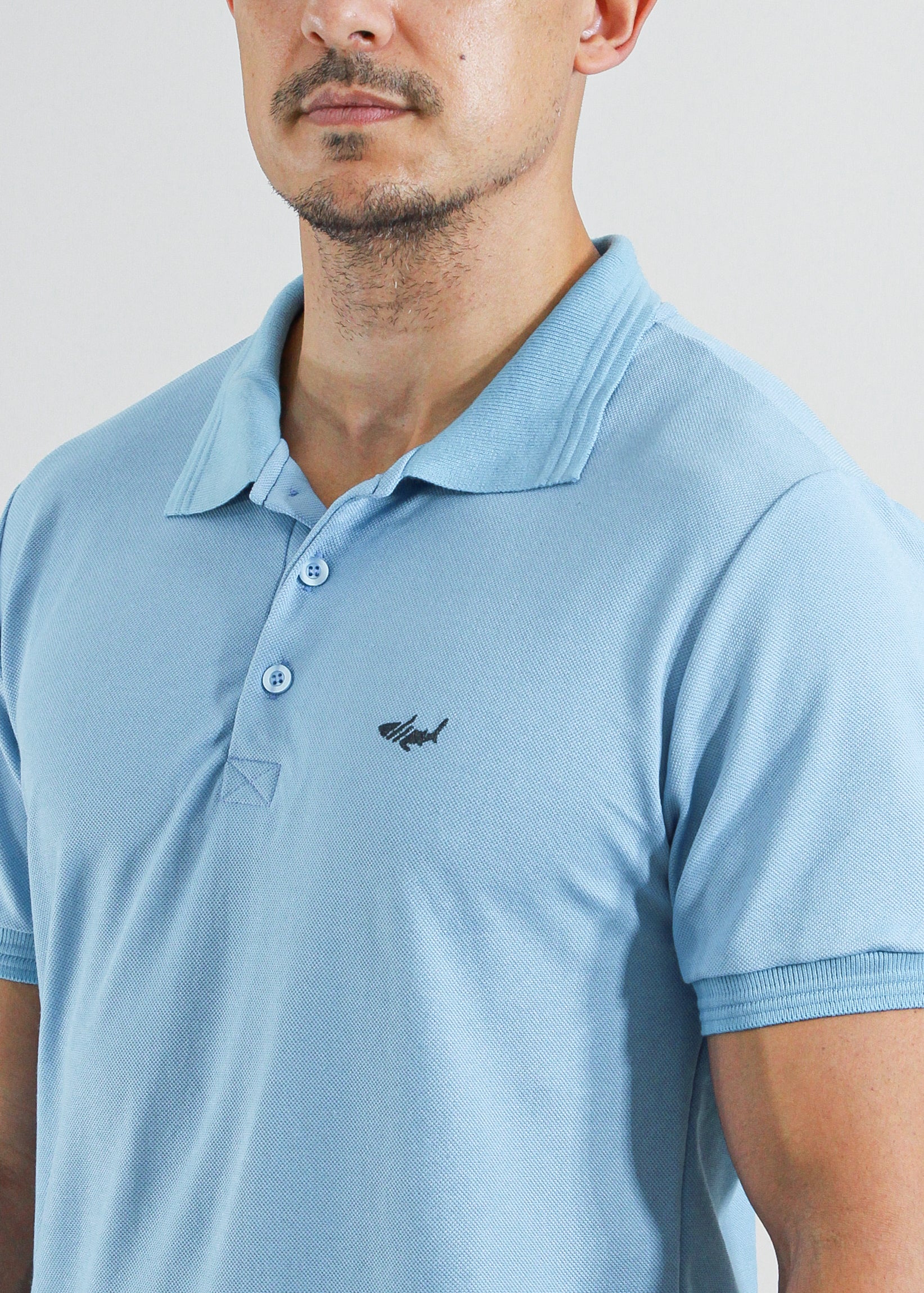 Camisa Polo Piquet - Azul