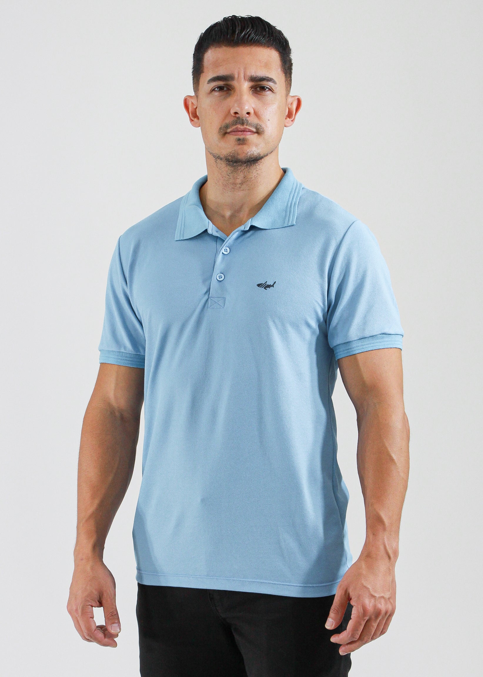 Camisa Polo Piquet - Azul