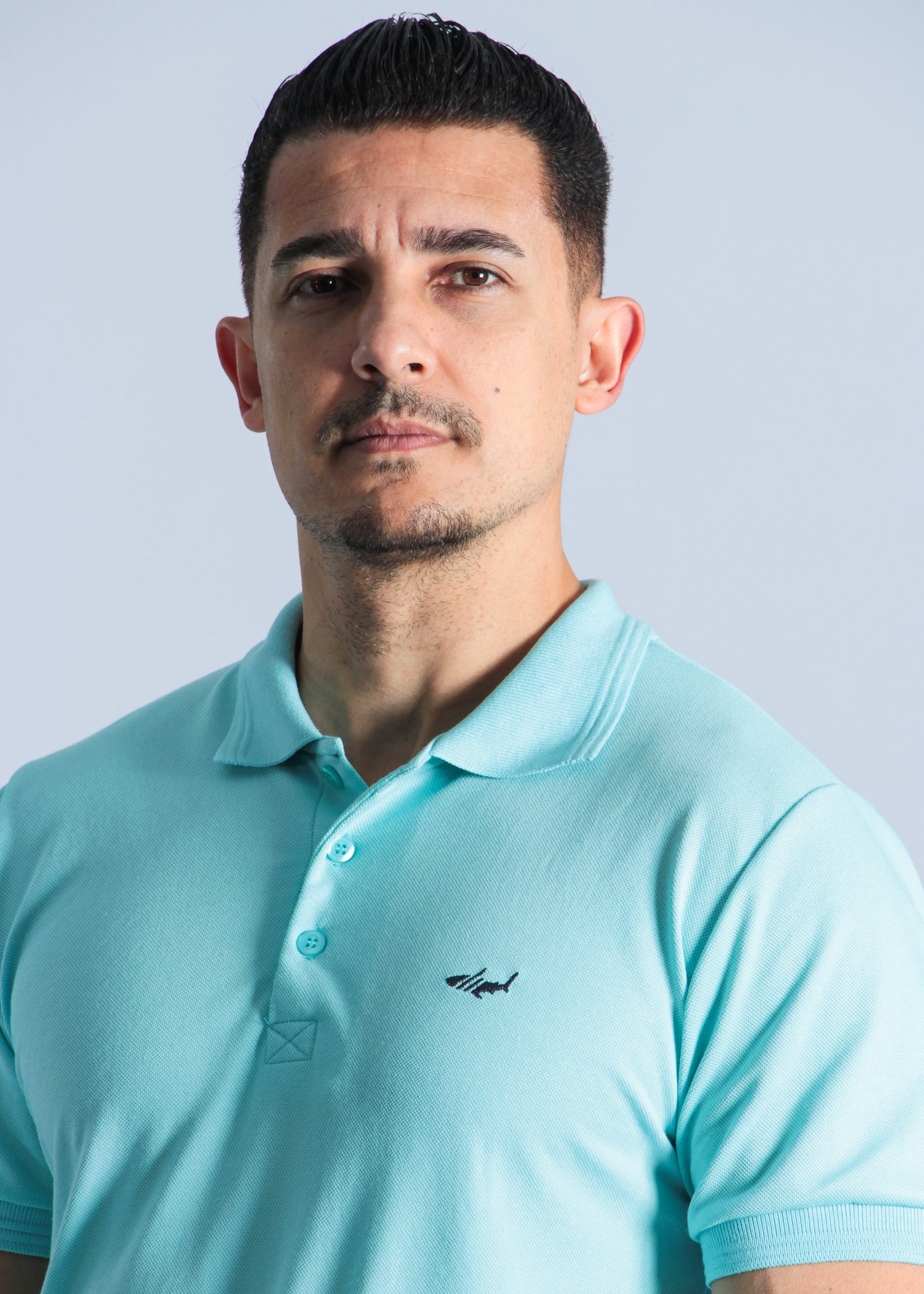 Camisa Polo Piquet - Verde Água