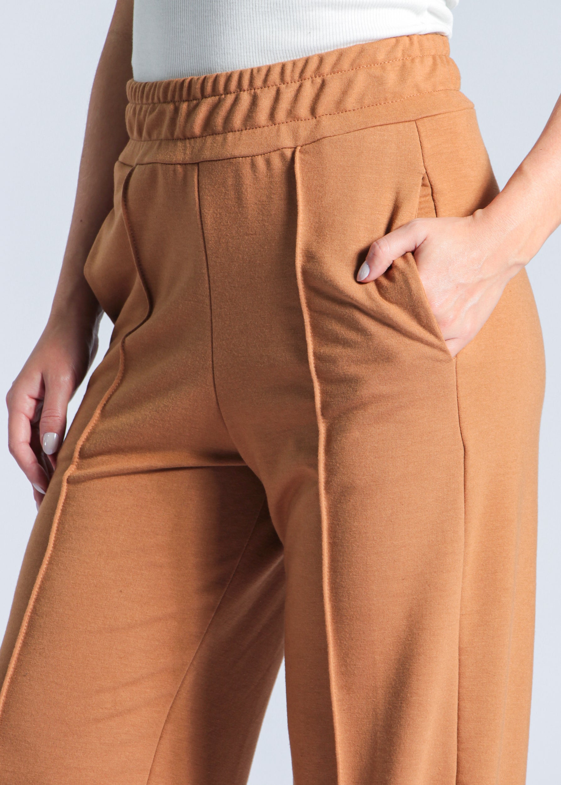 Calça Moletinho Premium - Ocre