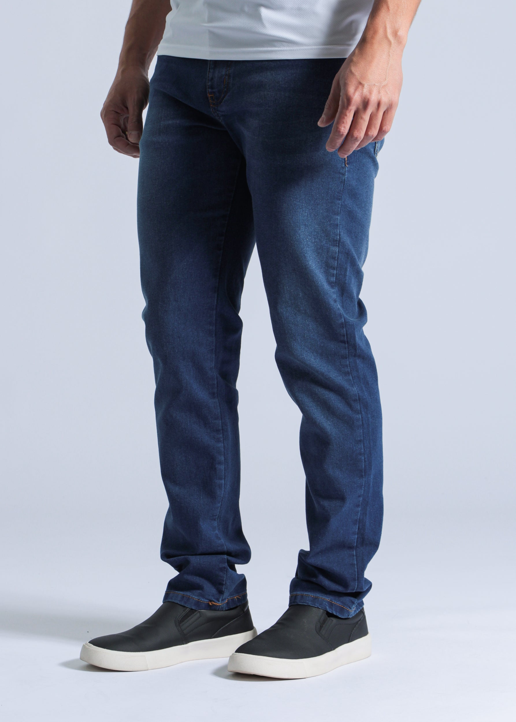 Calça Jeans Linha Caramelo - Escura