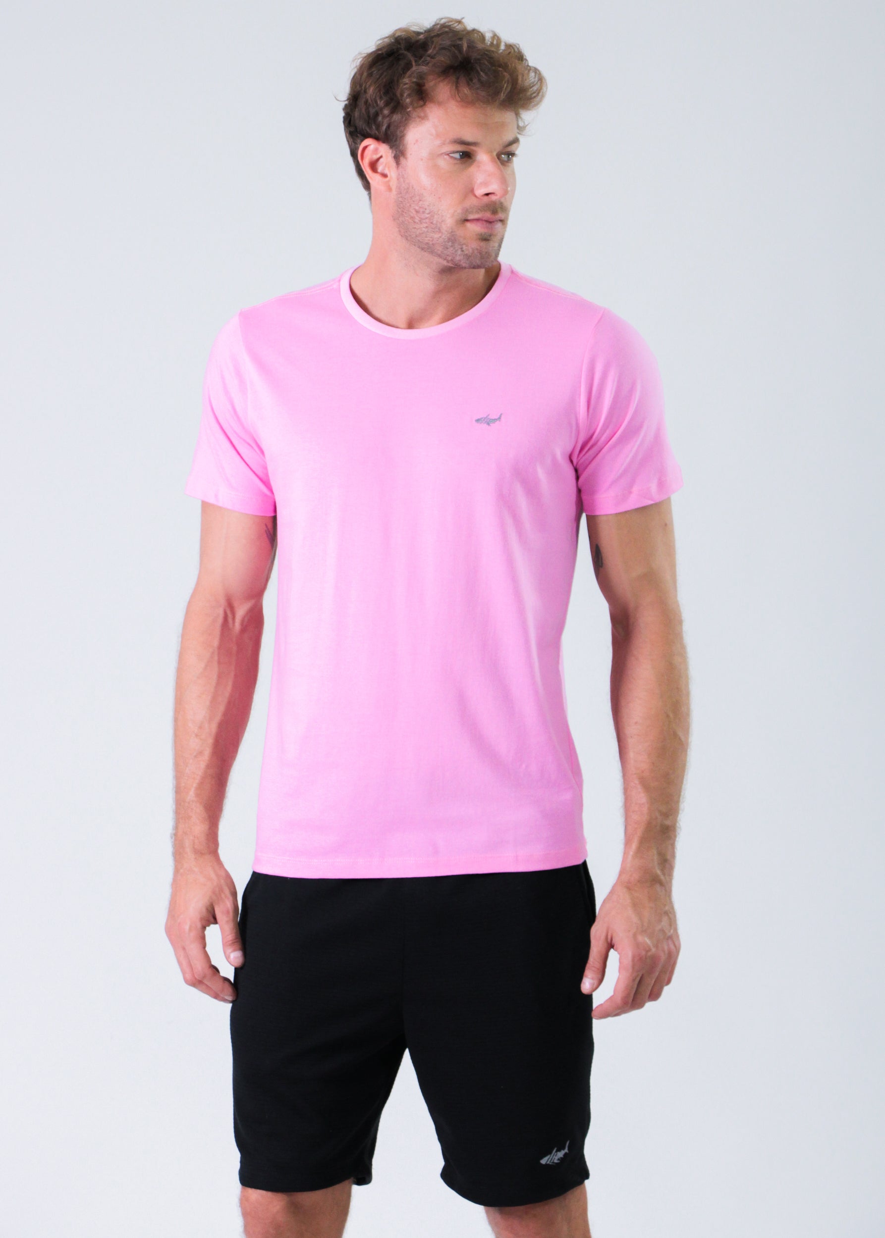 Camiseta Básica - Rosa