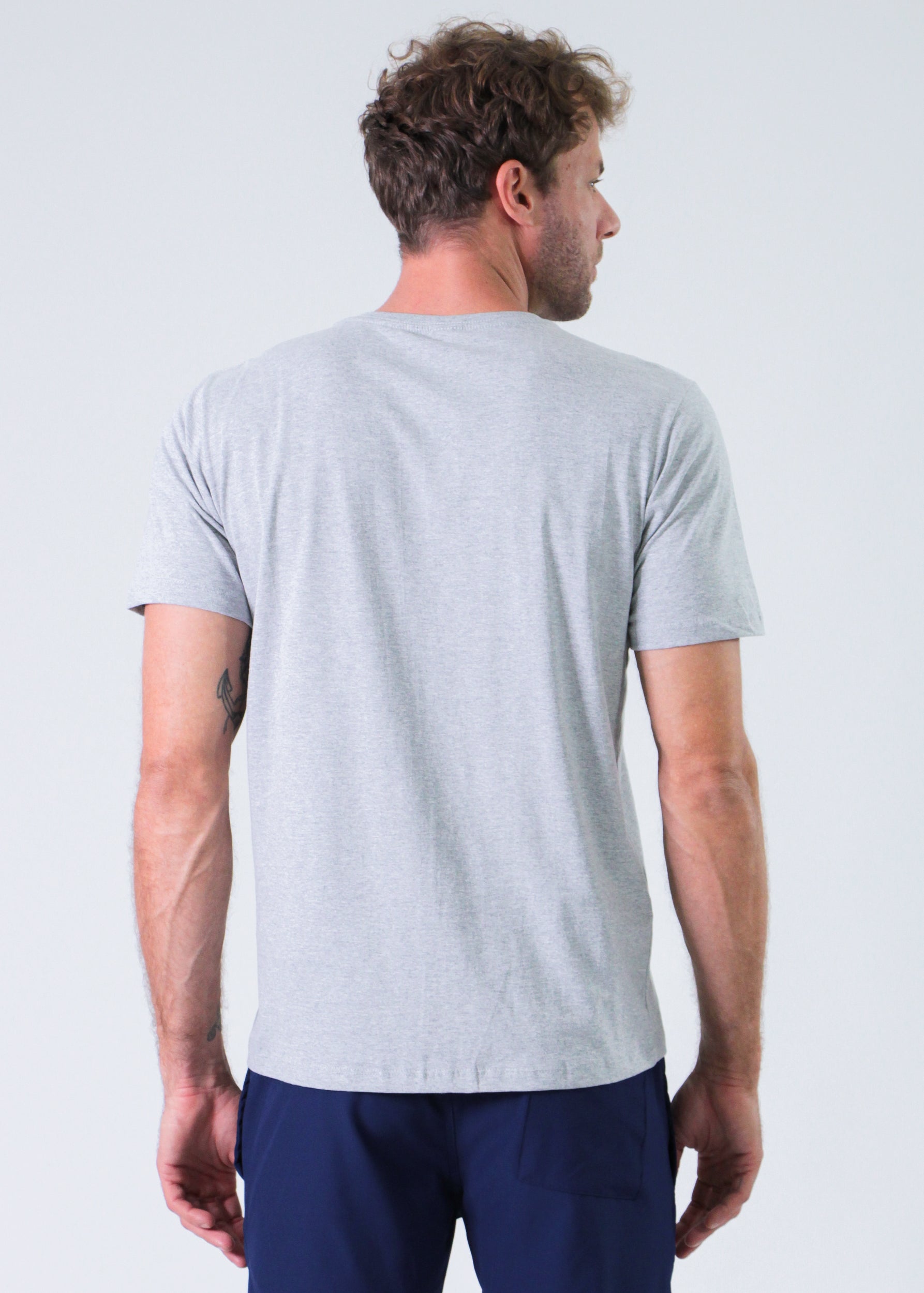 Camiseta Lisa - Cinza