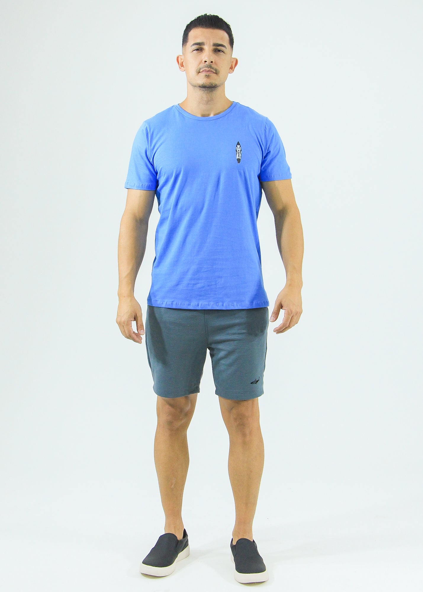 Camiseta Estampada Surf - Azul