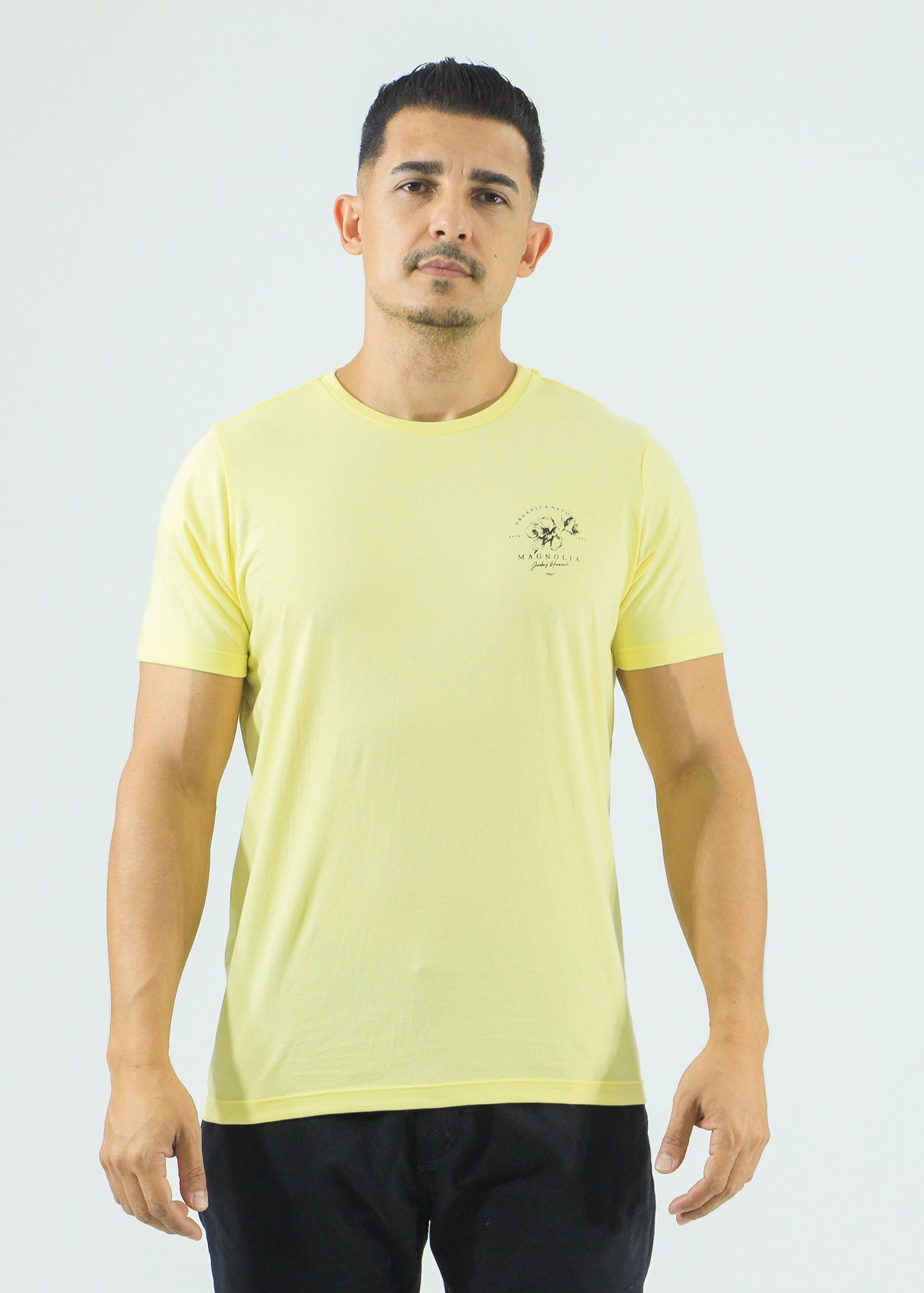 Camiseta Estampada Hawaii - Amarela