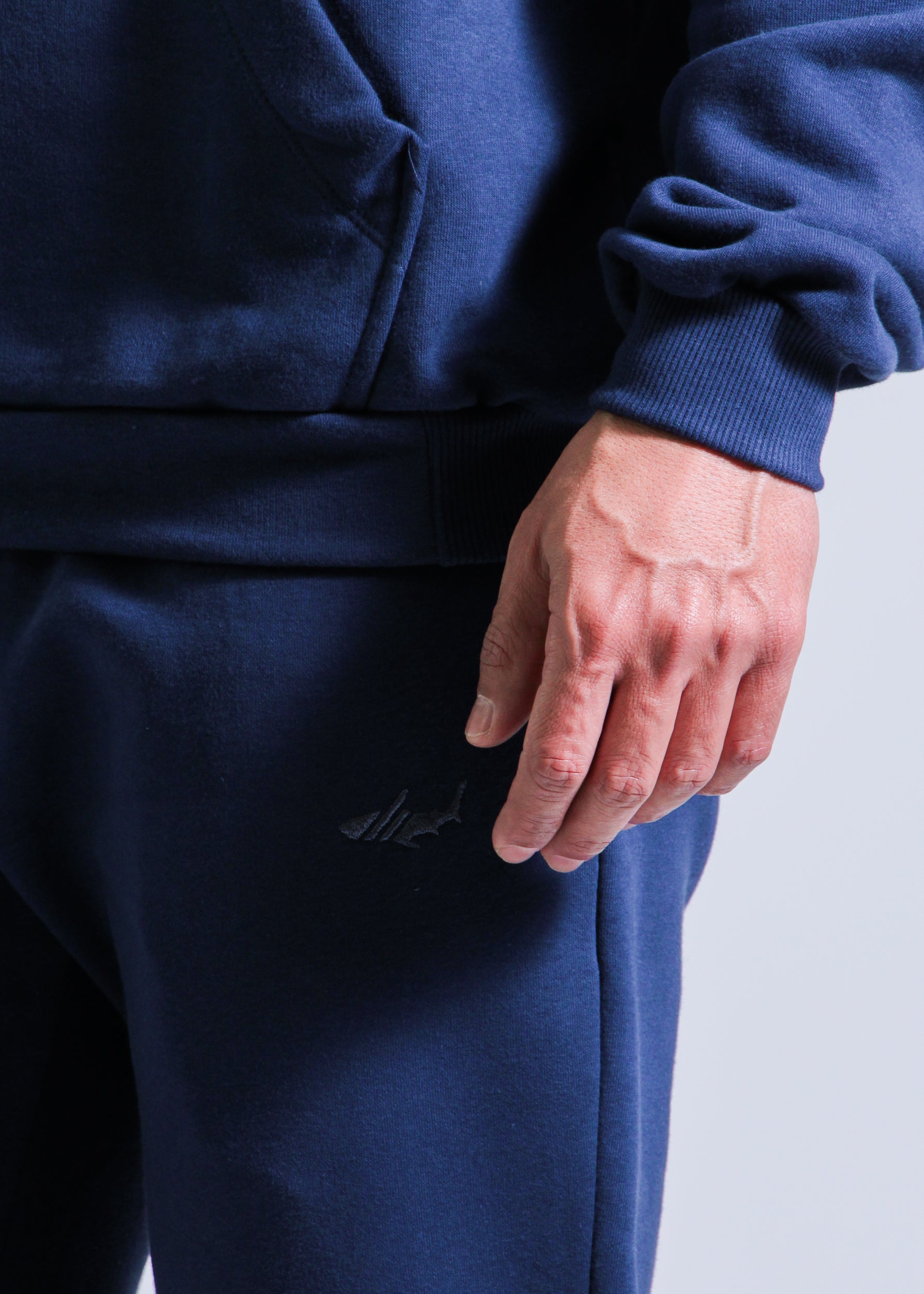 Calça Moletom Premium - Azul Marinho