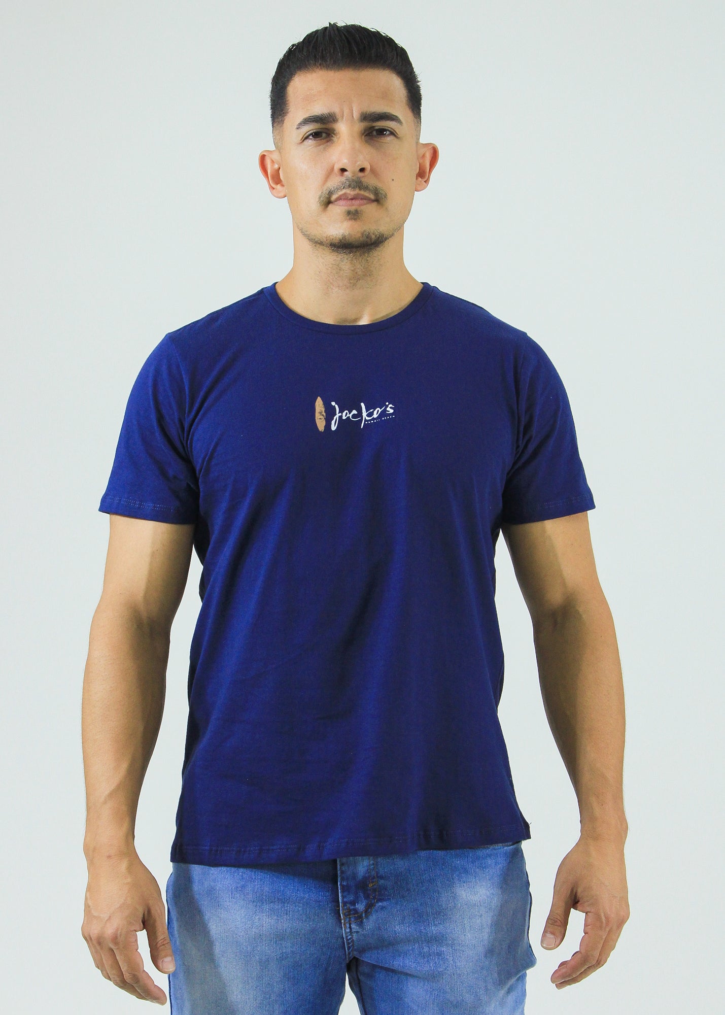 Camiseta Estampada Jocko's - Azul Marinho