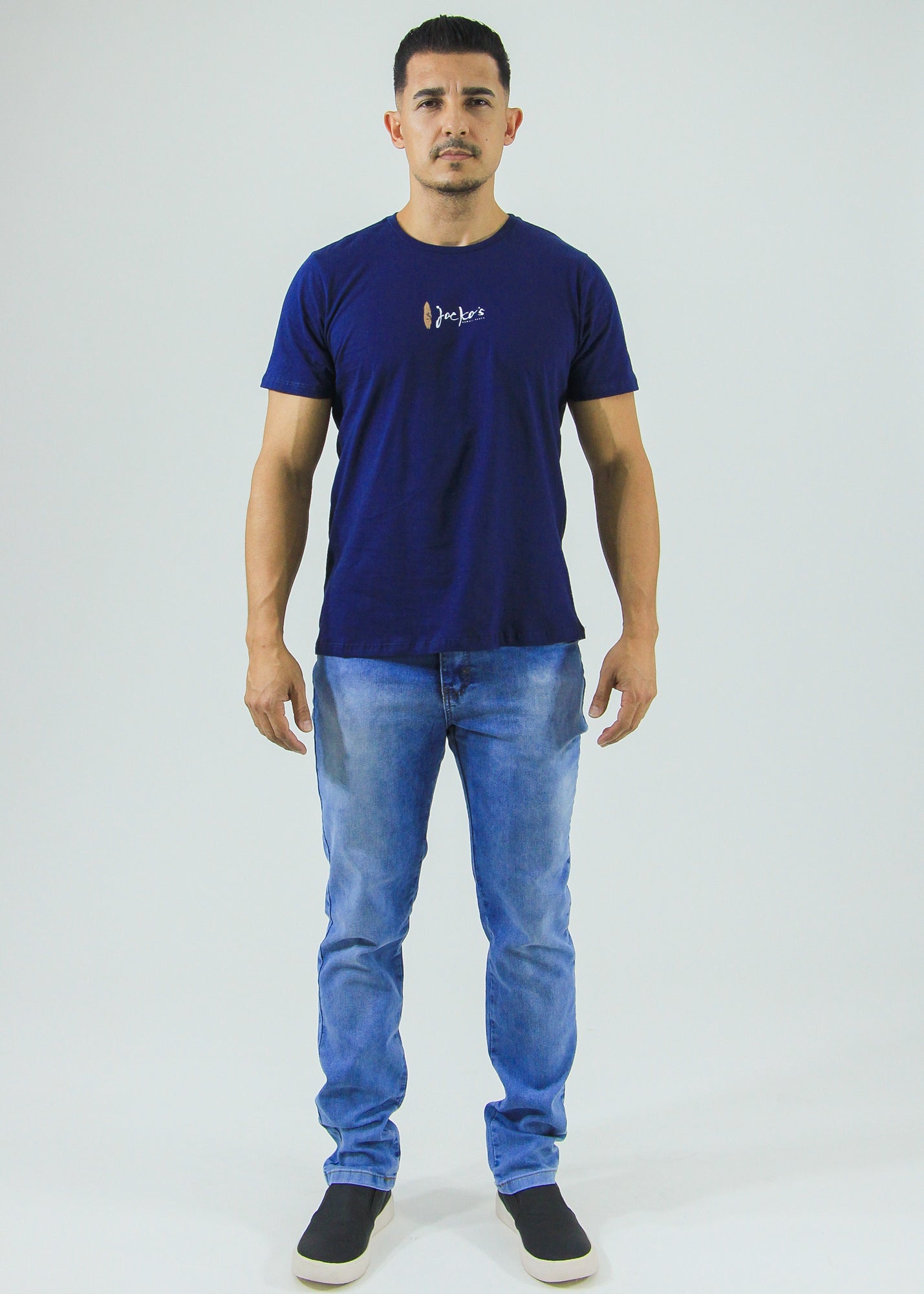 Camiseta Estampada Jocko's - Azul Marinho