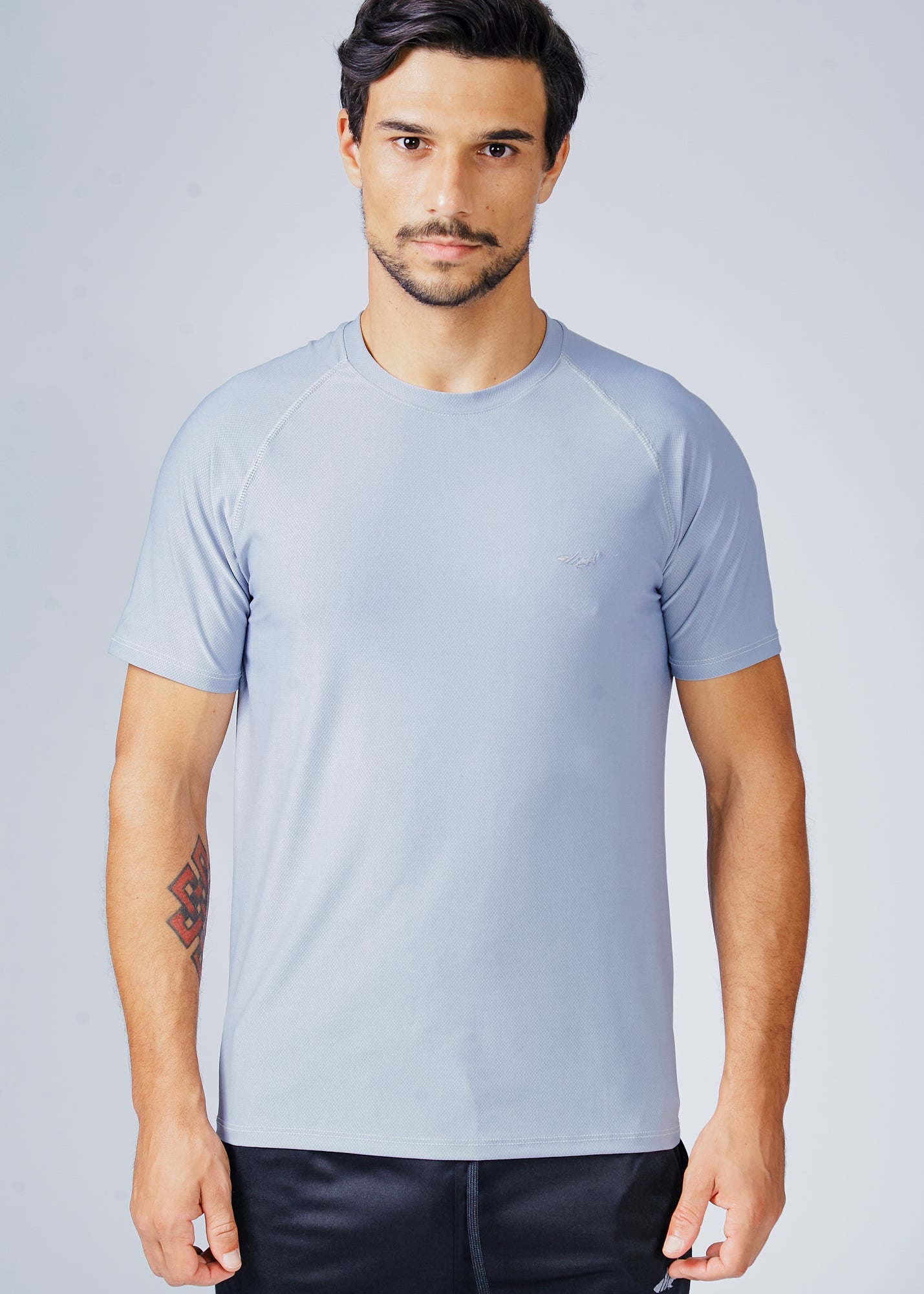 Camiseta Slim Dry Fit - Cinza